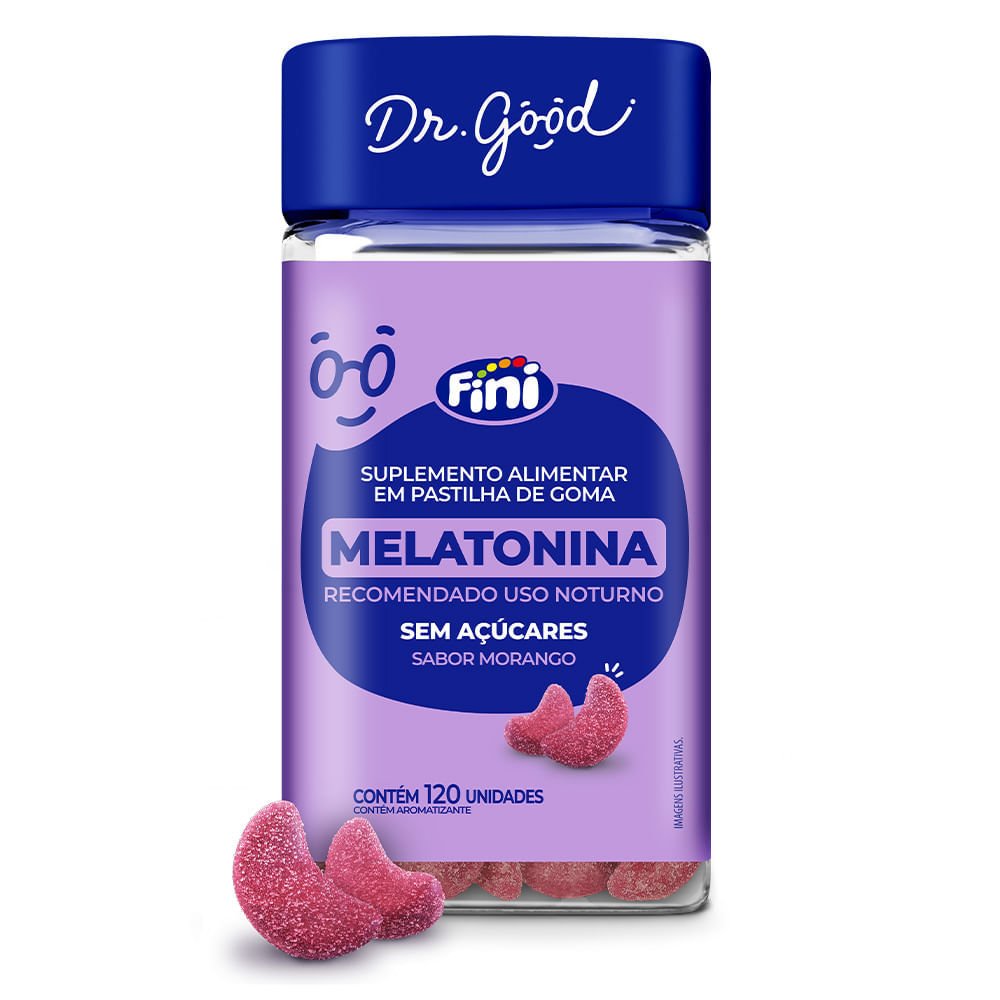 Melatonina Dr. Good Fini 120 Gomas